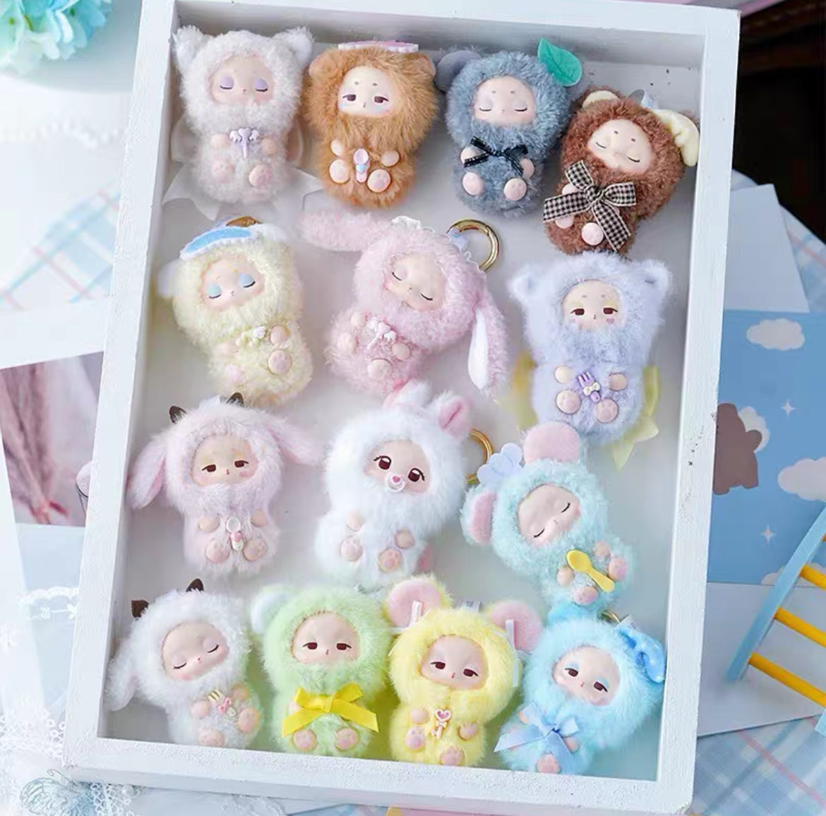 Small Animal Goodnight Series Plush Blind Box