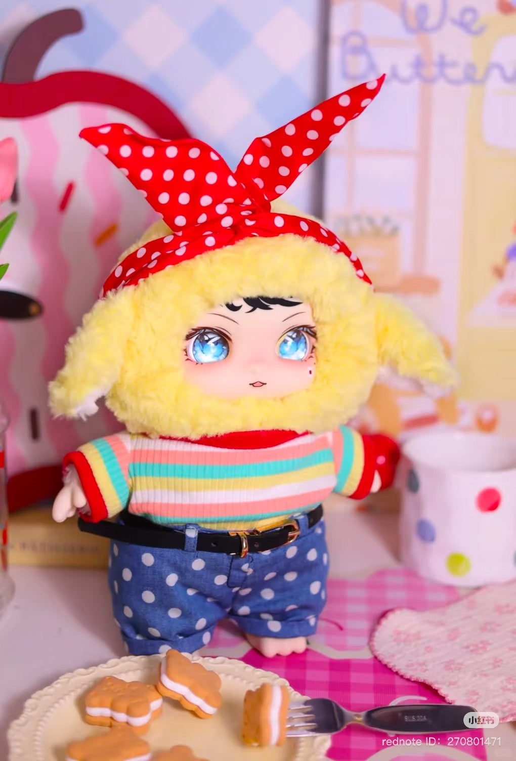 LOKIKI 400% Retro Series plush doll blind box