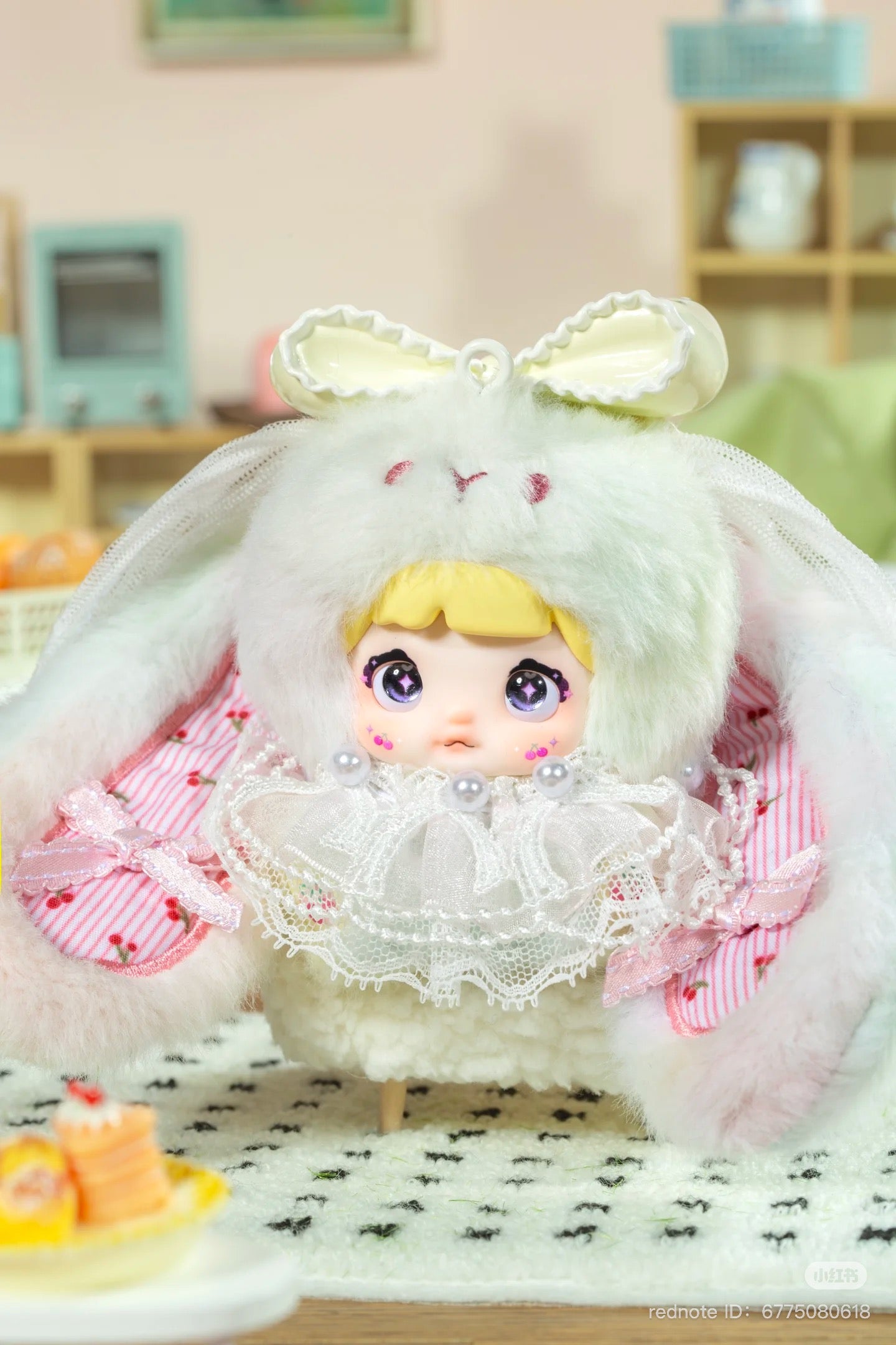 (Wholesale batch)Nommi Baby Sweetheart Bunny Figure Plush Blind Box Series