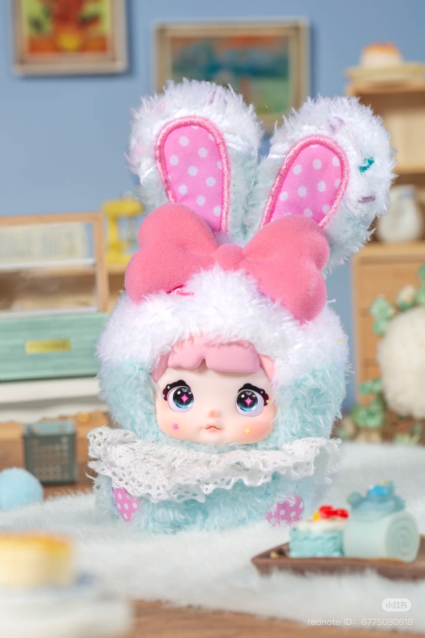 (Wholesale batch)Nommi Baby Sweetheart Bunny Figure Plush Blind Box Series
