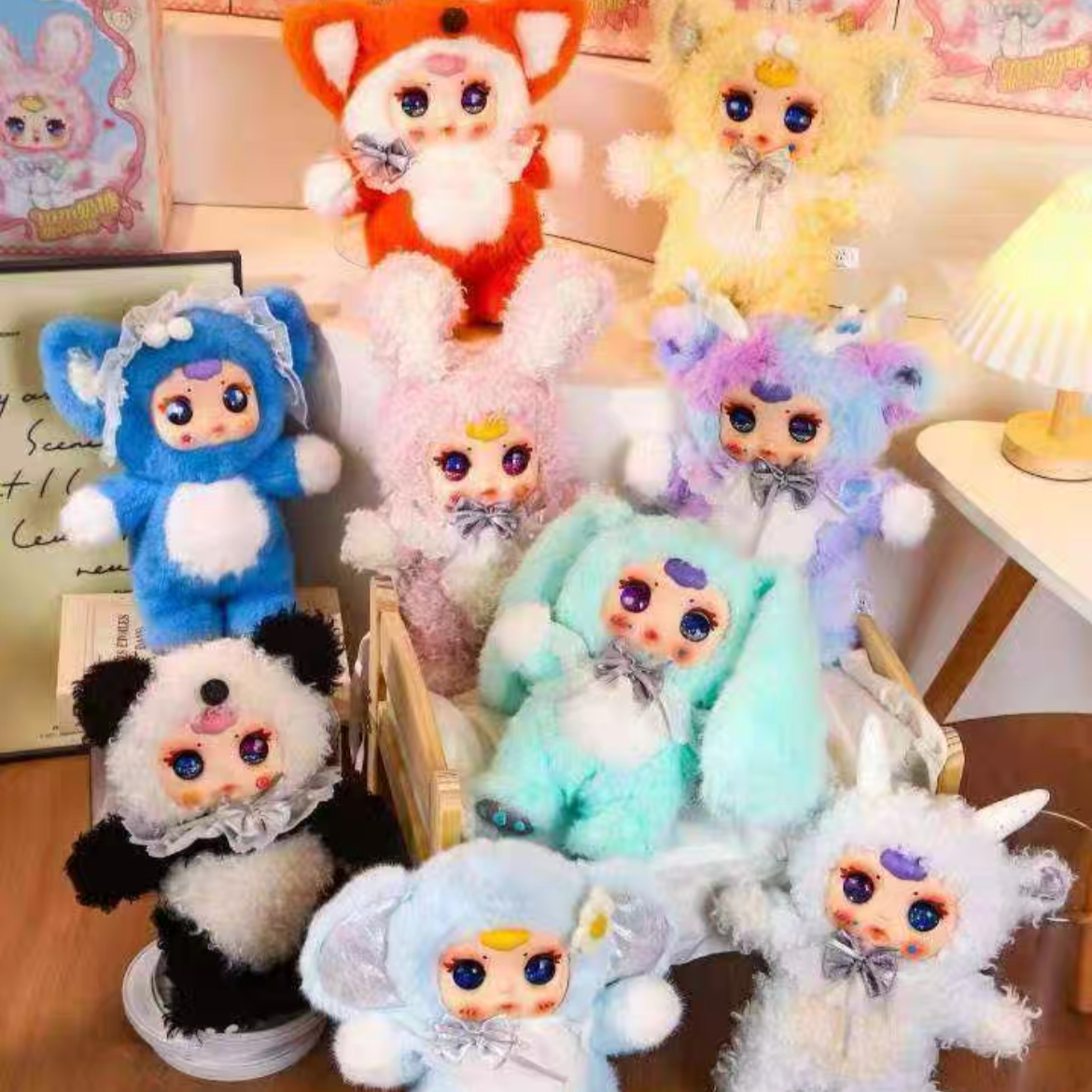 MM Milk 400% Animal Party Series Plush Blind Box
