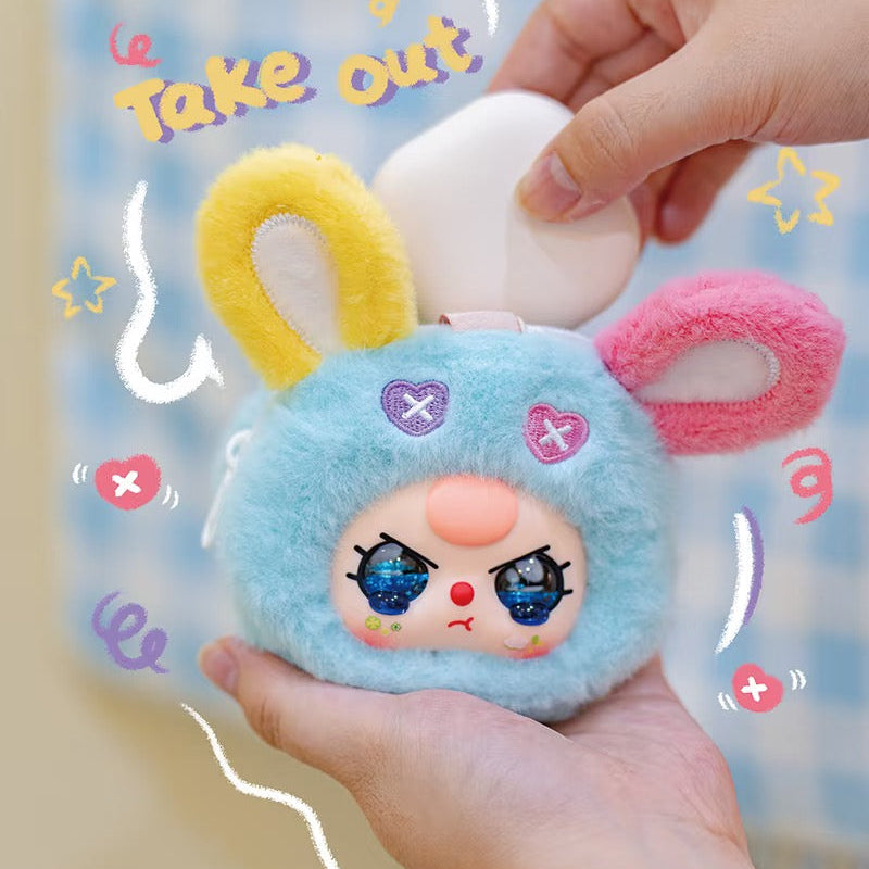 Baby Three Storage Pouches Plush Series Toy Dolls