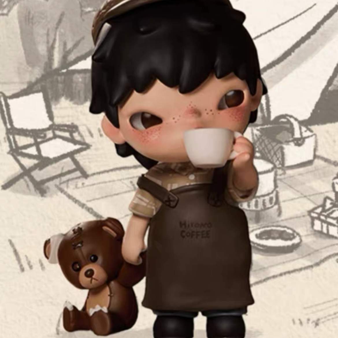 Hirono Coffee Hanging Card