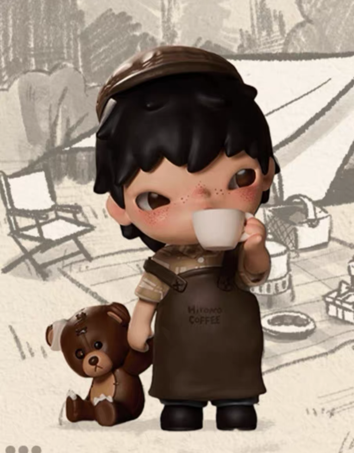 Hirono Coffee Hanging Card