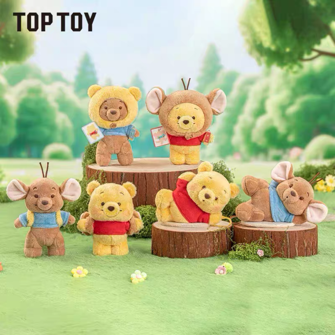Top-Toy Winnie Beanie Friend Plush Doll Blind Box