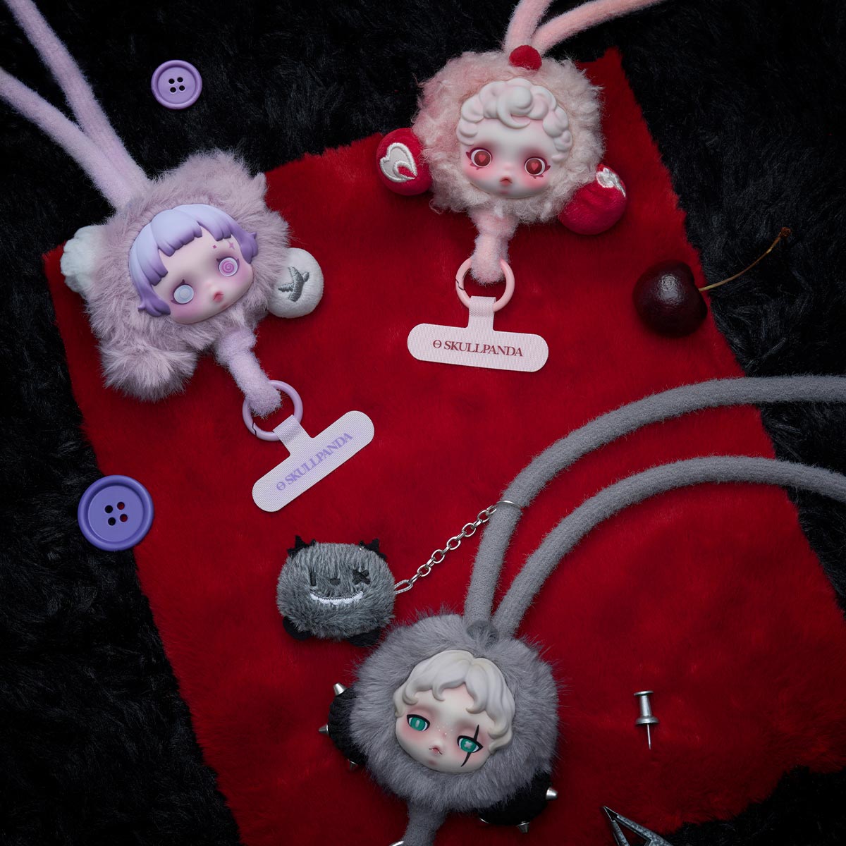 SKULLPANDA You Found Me！Series Phone Lanyard