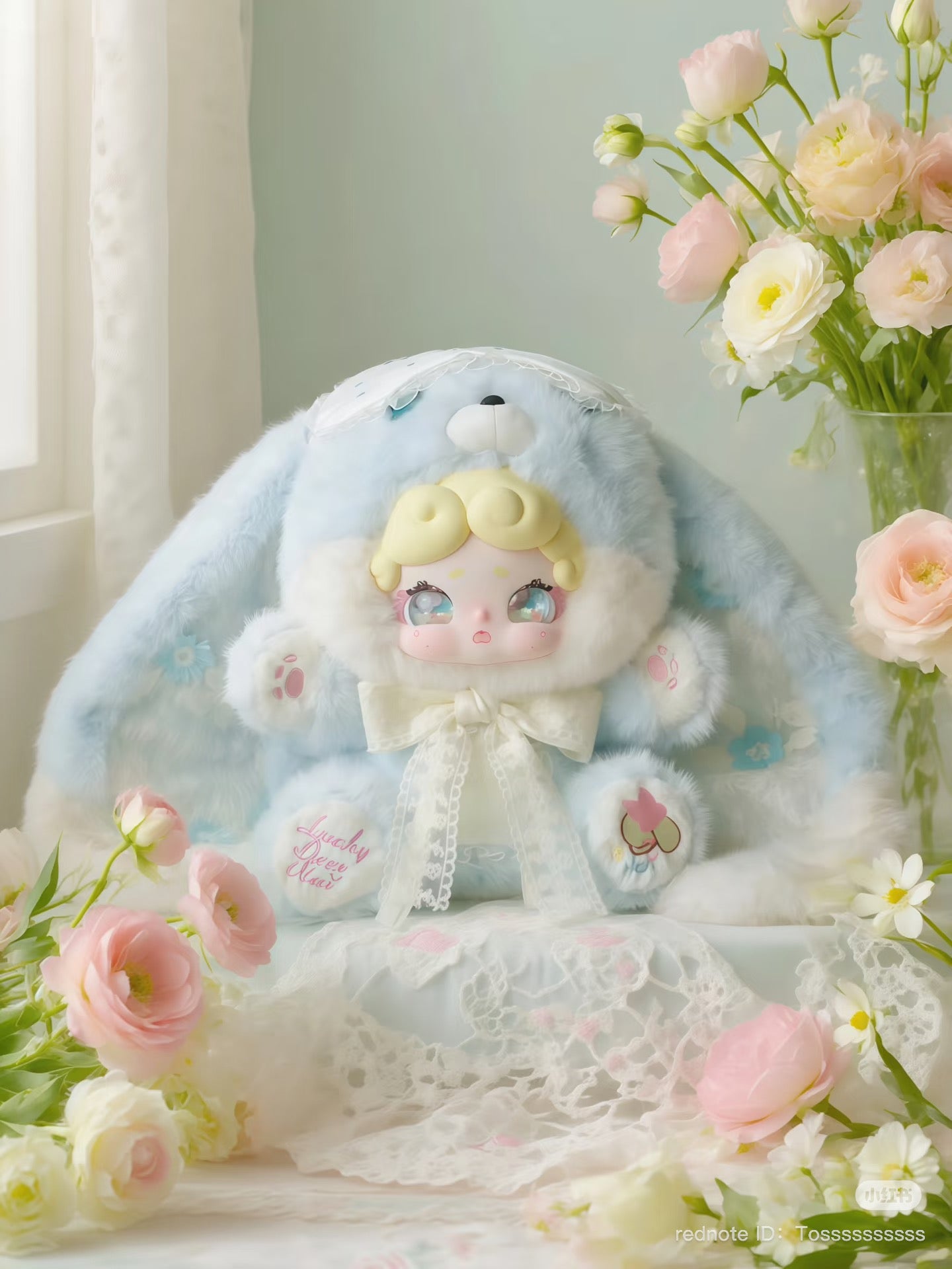 Luck Deer Nai Sweet Tea Rabbit 600% Plush Series Doll Blind Box