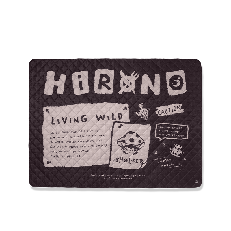 (3 days)Hirono Living Wild Panic Blanket Bag