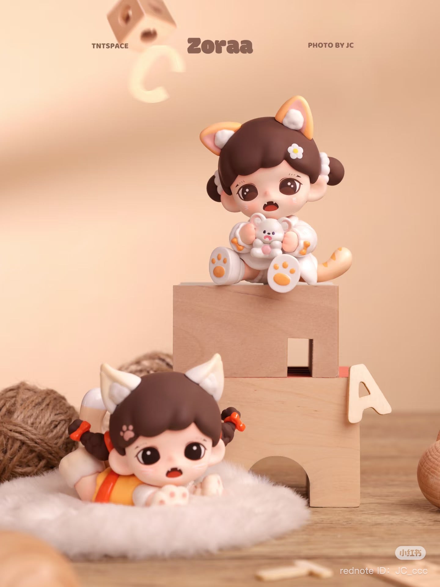 Zoraa Mewo Cat Face mini series figures