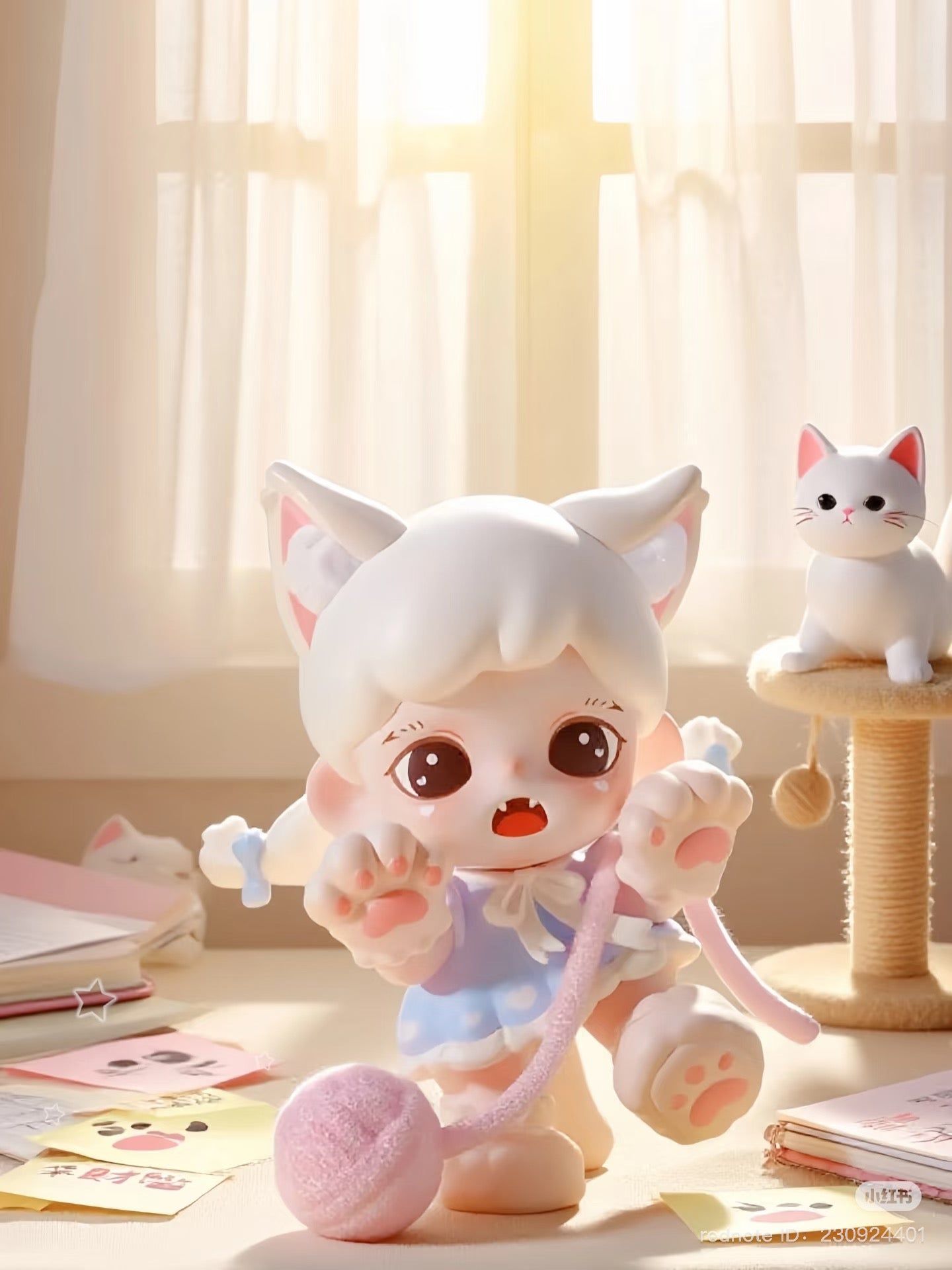 Zoraa Mewo Cat Face mini series figures