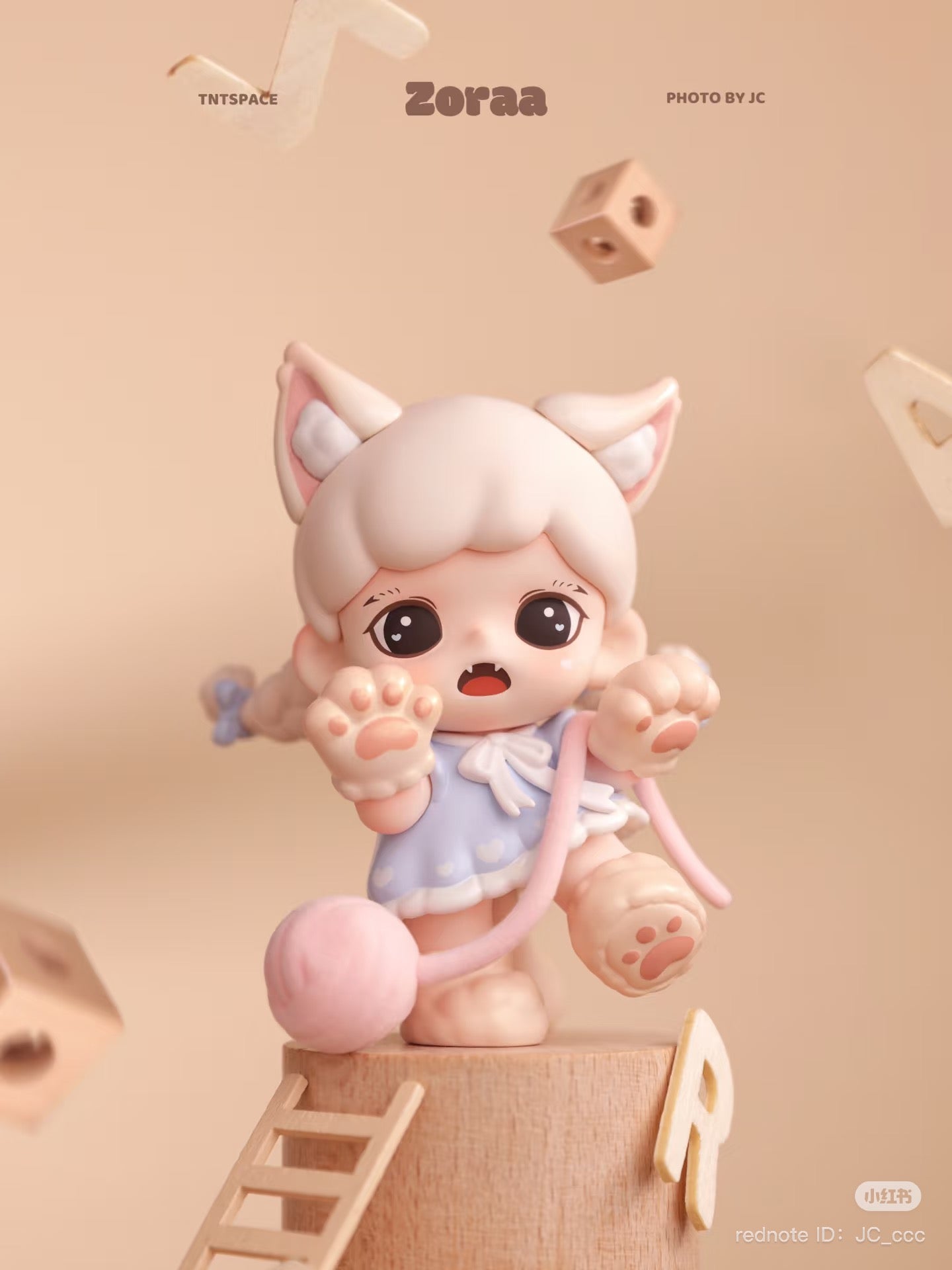 Zoraa Mewo Cat Face mini series figures