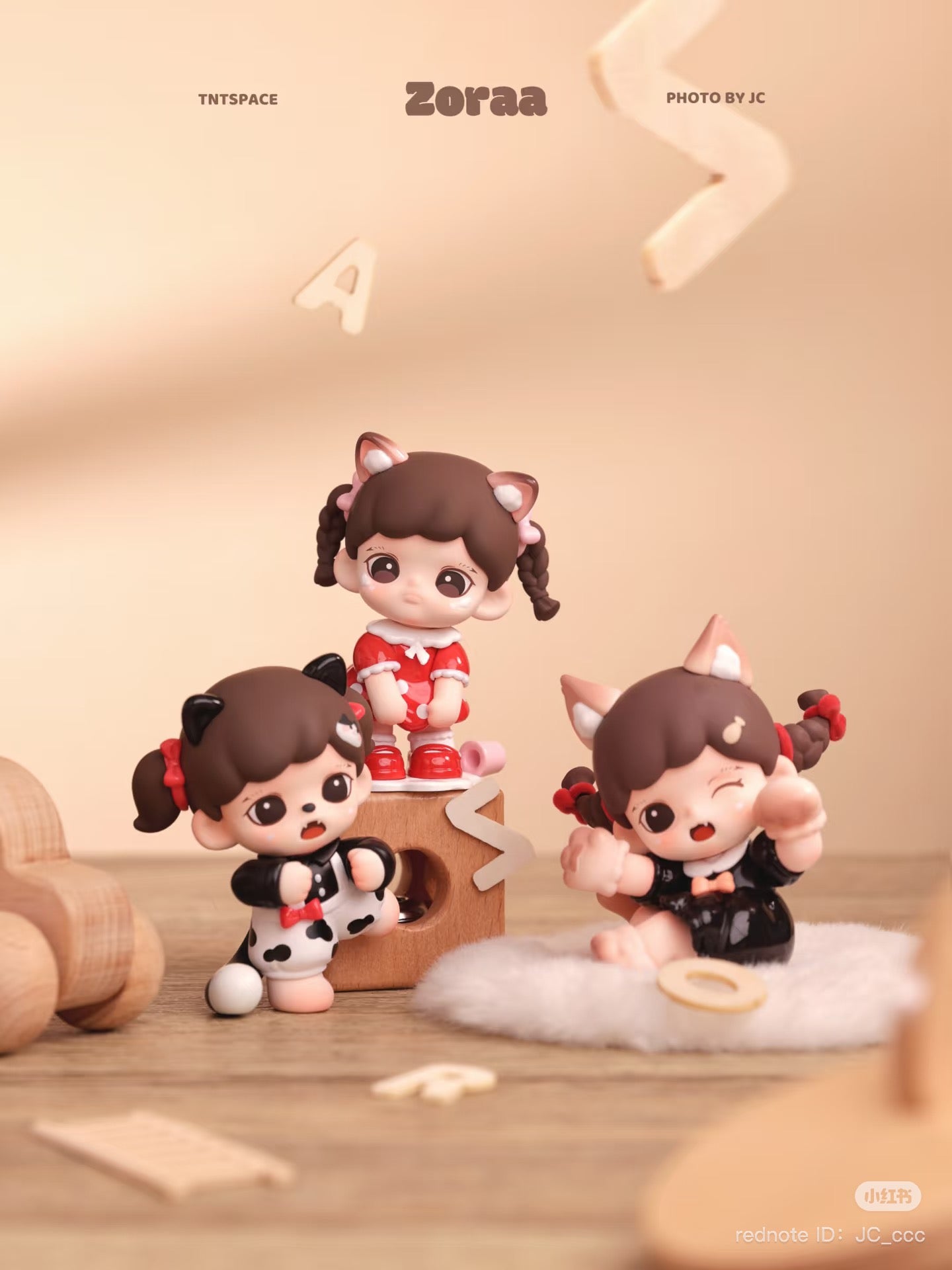 Zoraa Mewo Cat Face mini series figures