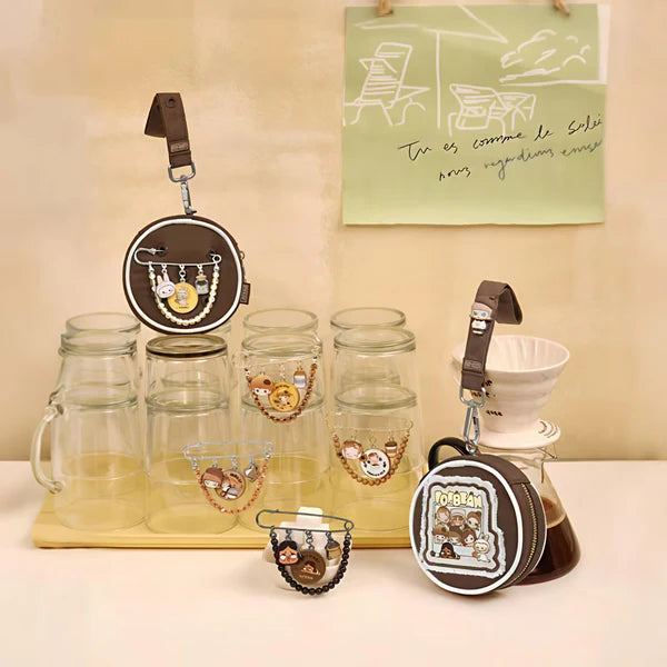 (Pre-Order)POP MART Coffee Factory Storage bag Series toy surprise box Dolls