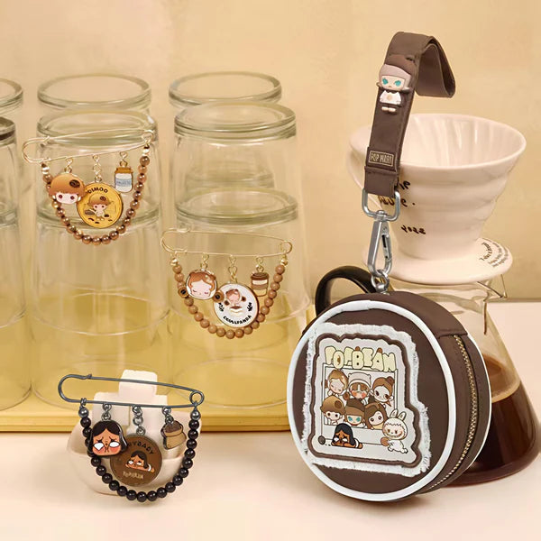 (Pre-Order)POP MART Coffee Factory Storage bag Series toy surprise box Dolls