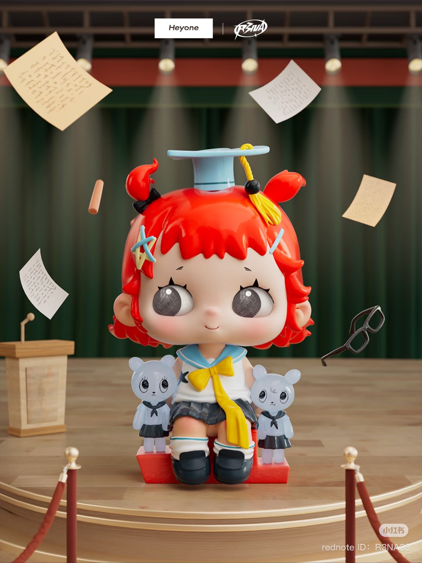 Heyone R3NA Out of Focus Figure Blind Box