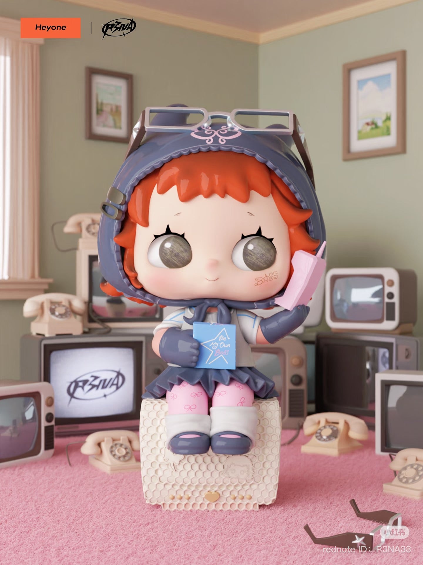 Heyone R3NA Out of Focus Figure Blind Box