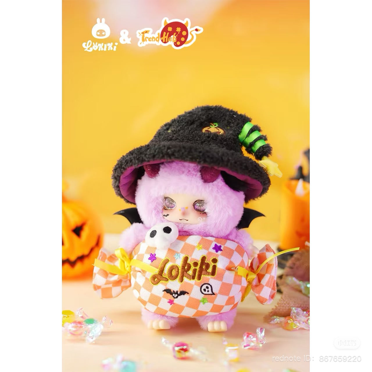 Lokiki Halloween Lets Trick or Treat Plush Doll Blind Boxes
