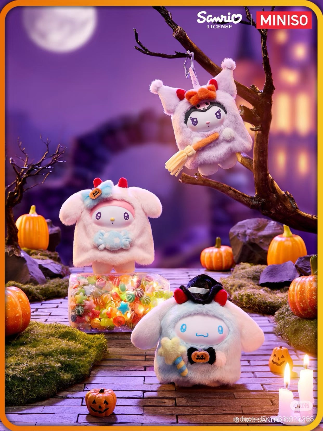 Sanrio Halloween Trick or Treat Plush Doll Blind Box