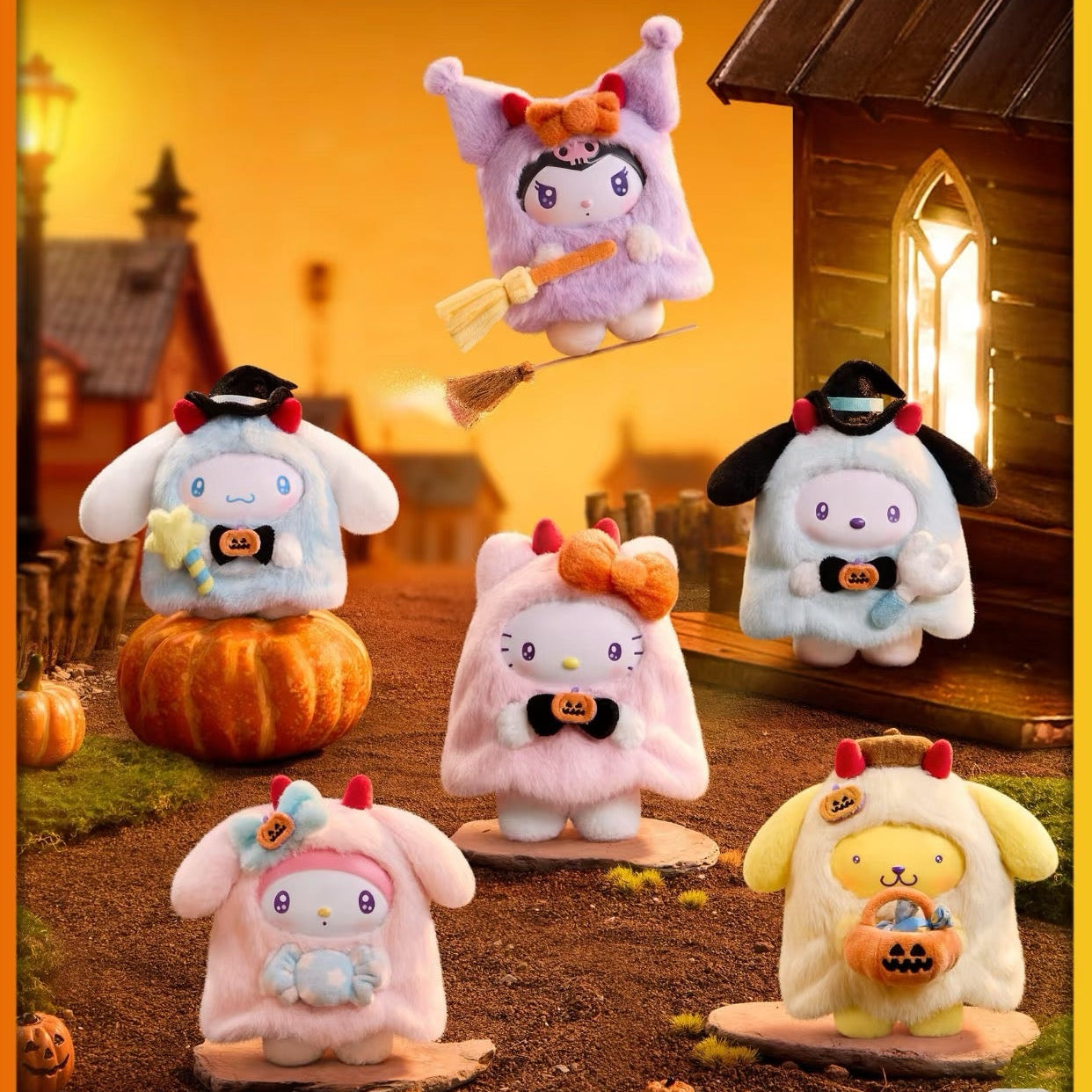 Sanrio Halloween Trick or Treat Plush Doll Blind Box