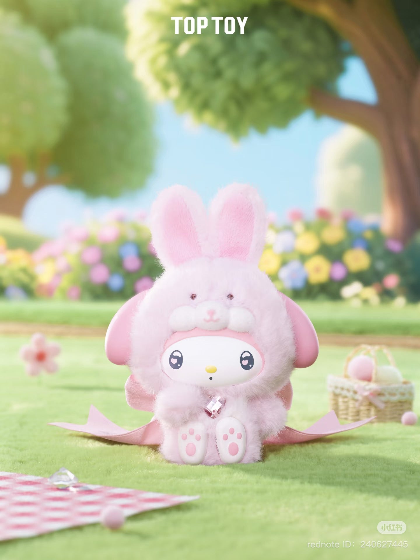 Sanrio Diamond Bunny Series Plush Doll Blind Box