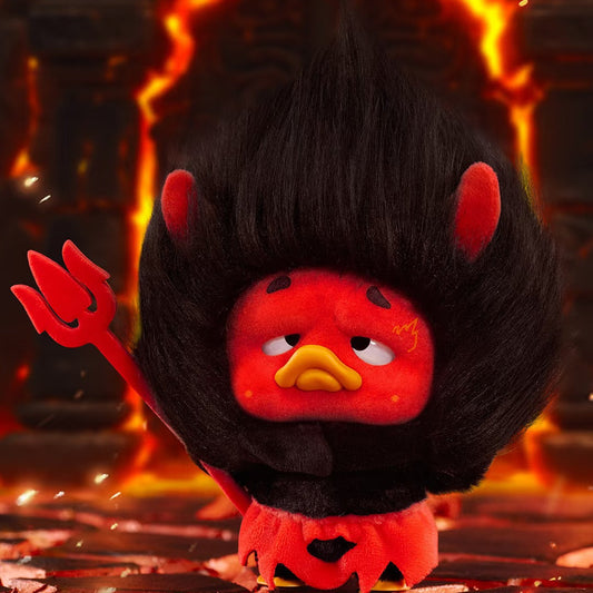 Upset Duck Colorful Player Duck Plush Blind Box