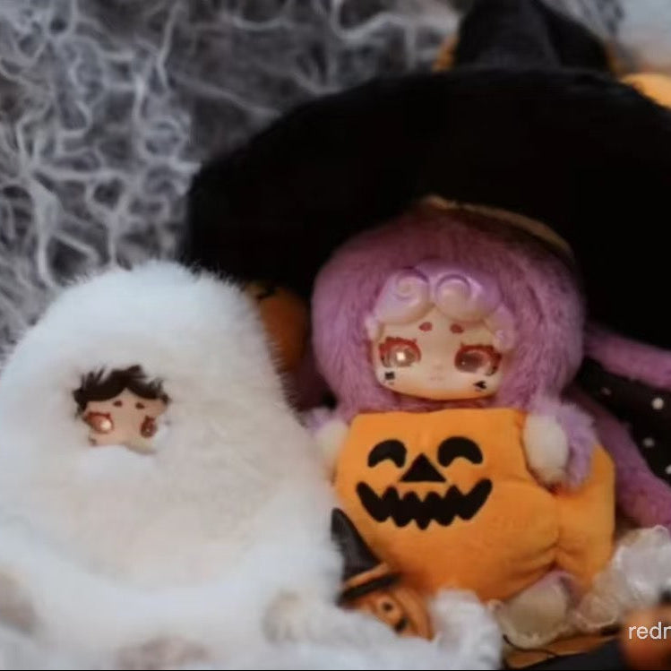 LuckyDearNai Magic Witch Halloween Hanging Card