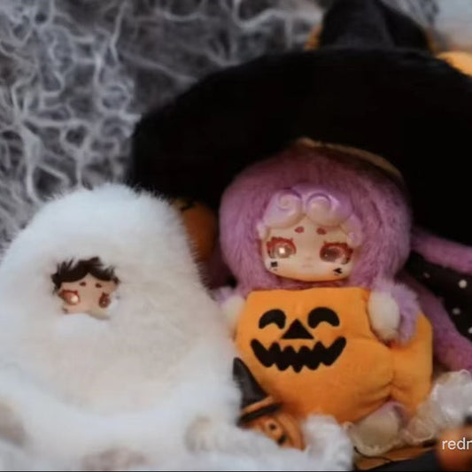 LuckyDearNai Magic Witch Halloween Hanging Card