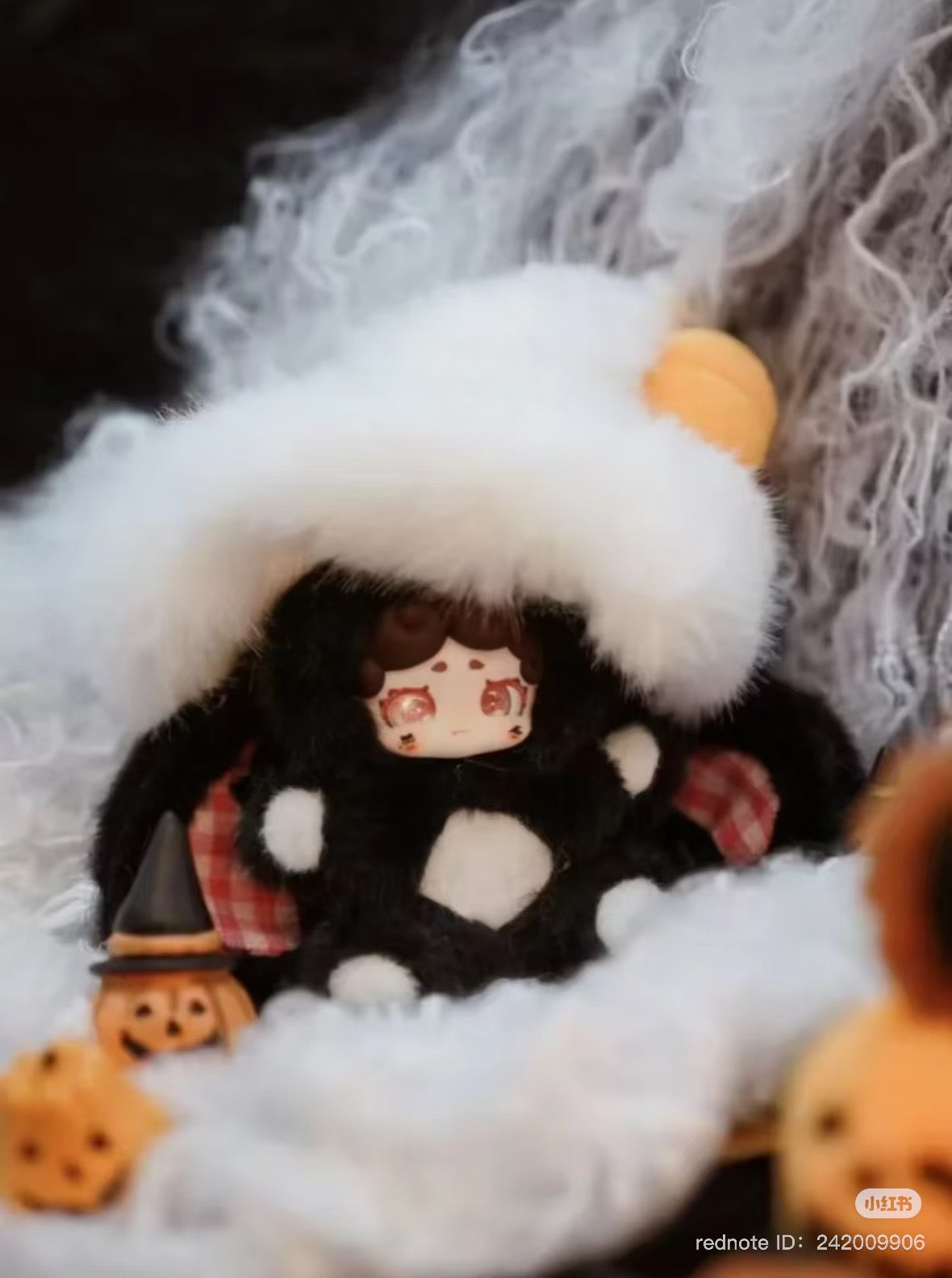 LuckyDearNai Magic Witch Halloween Hanging Card