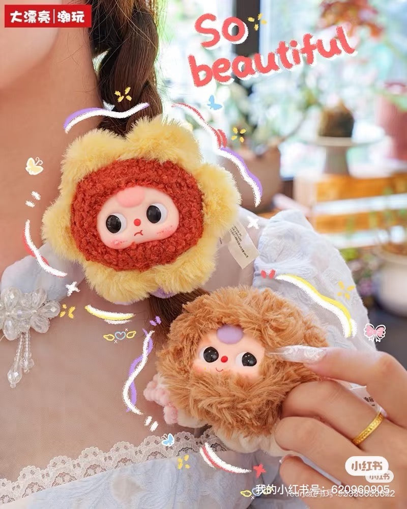 Baby Three Hair Tie Plush Doll Blind Box