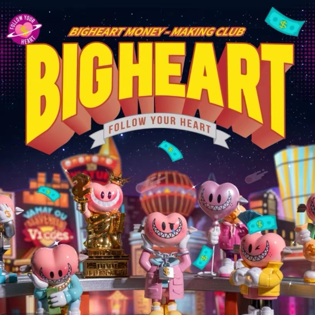 Big Heart Money-Making Club Series Blind Box