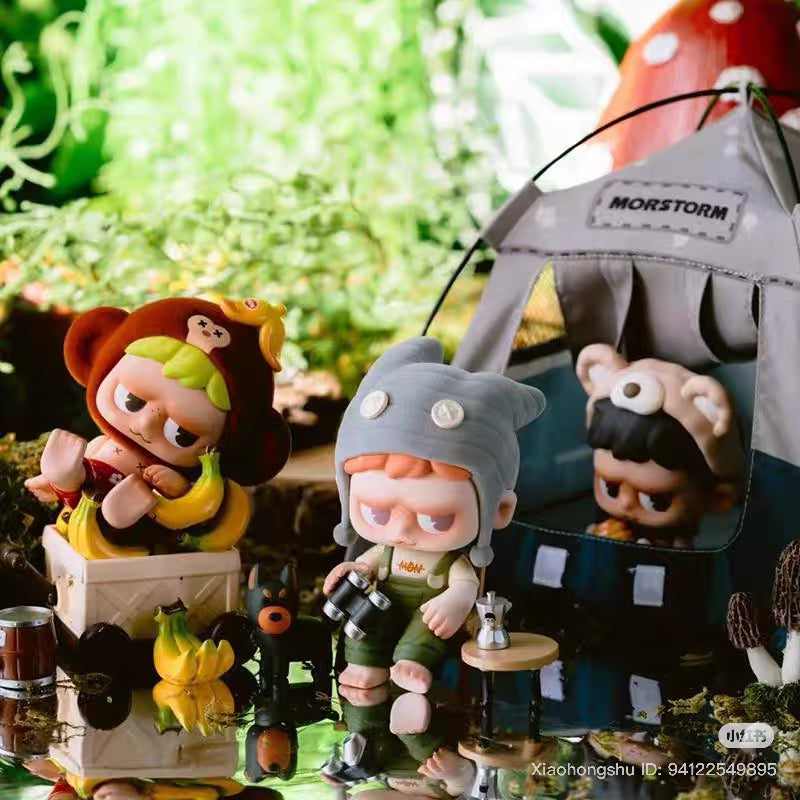 Monboo Camping Figure Blind Box Series