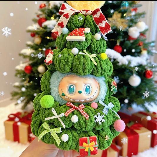 Labubu Outfit Christmas 100%