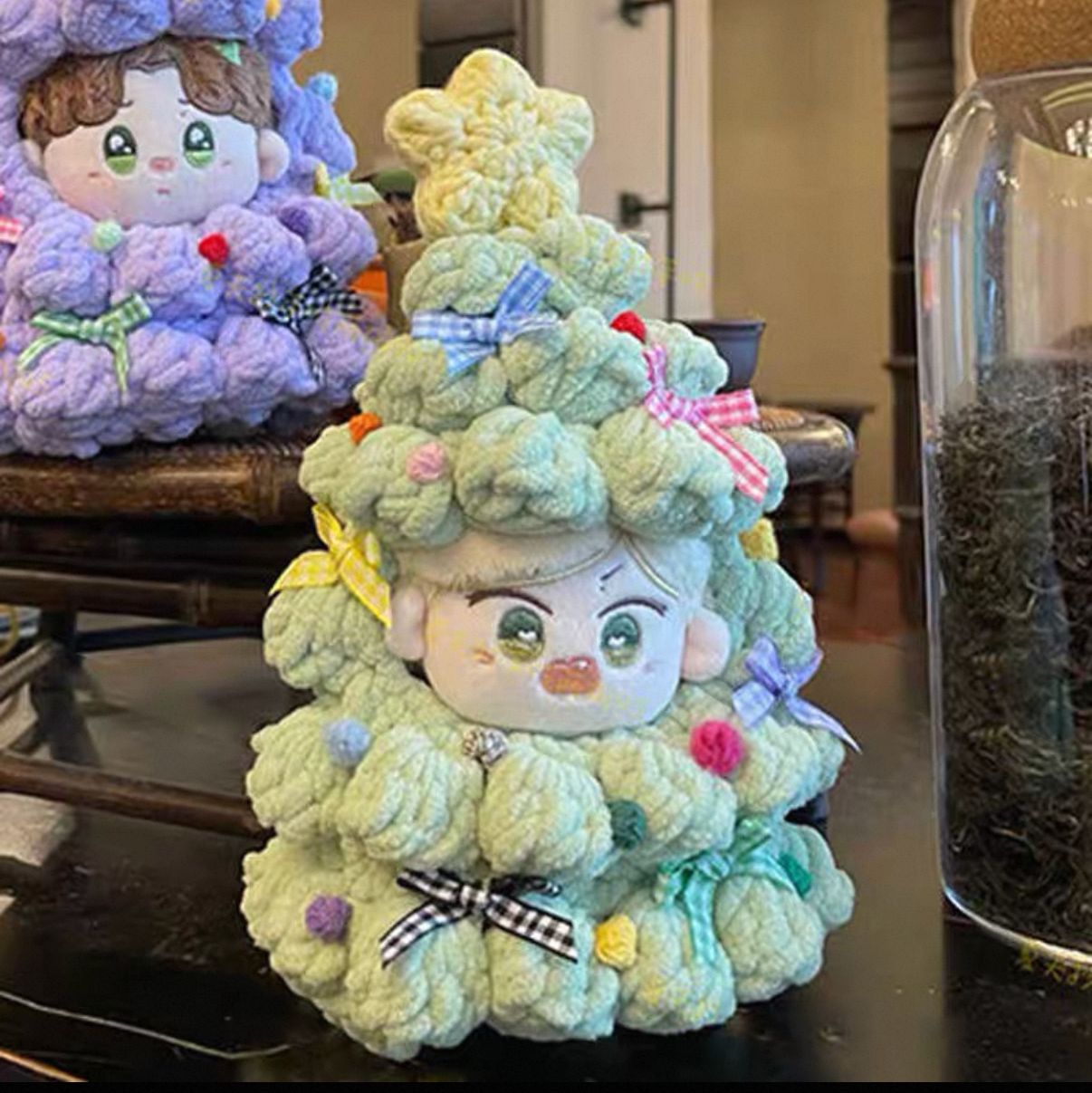 Labubu Outfit Christmas 100%