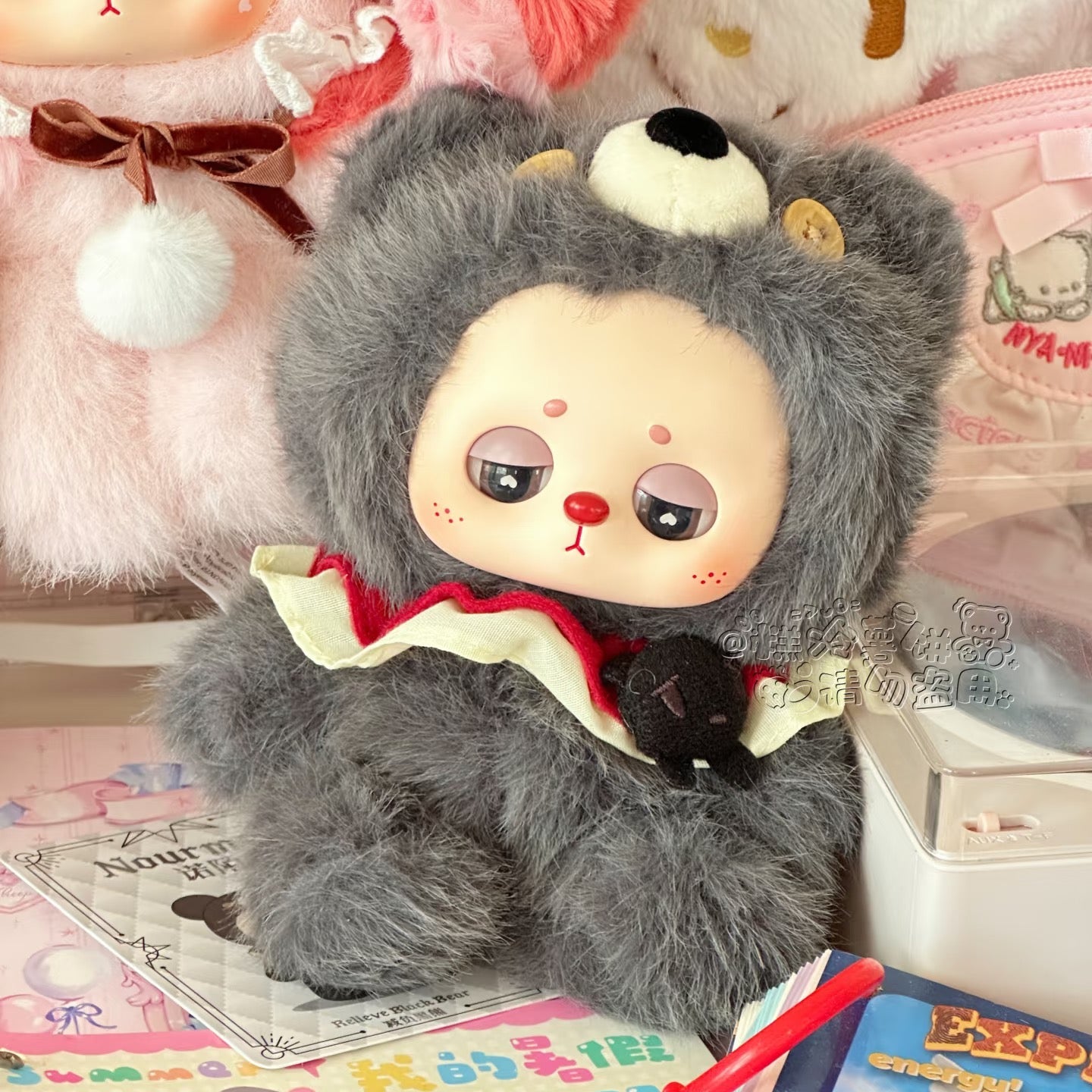 Nourmar Dull Sense Lab Series SJD Plush Keychain Blind Box