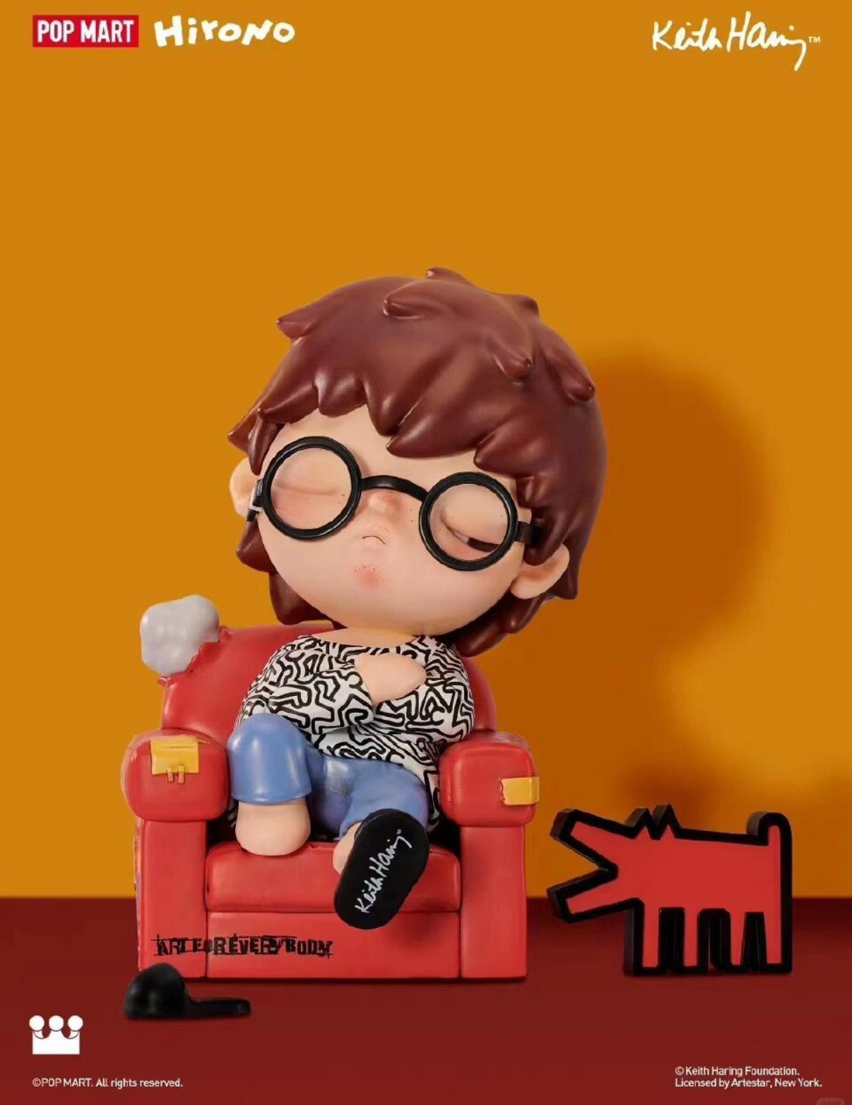 Hirono x Keith Haring Figurine