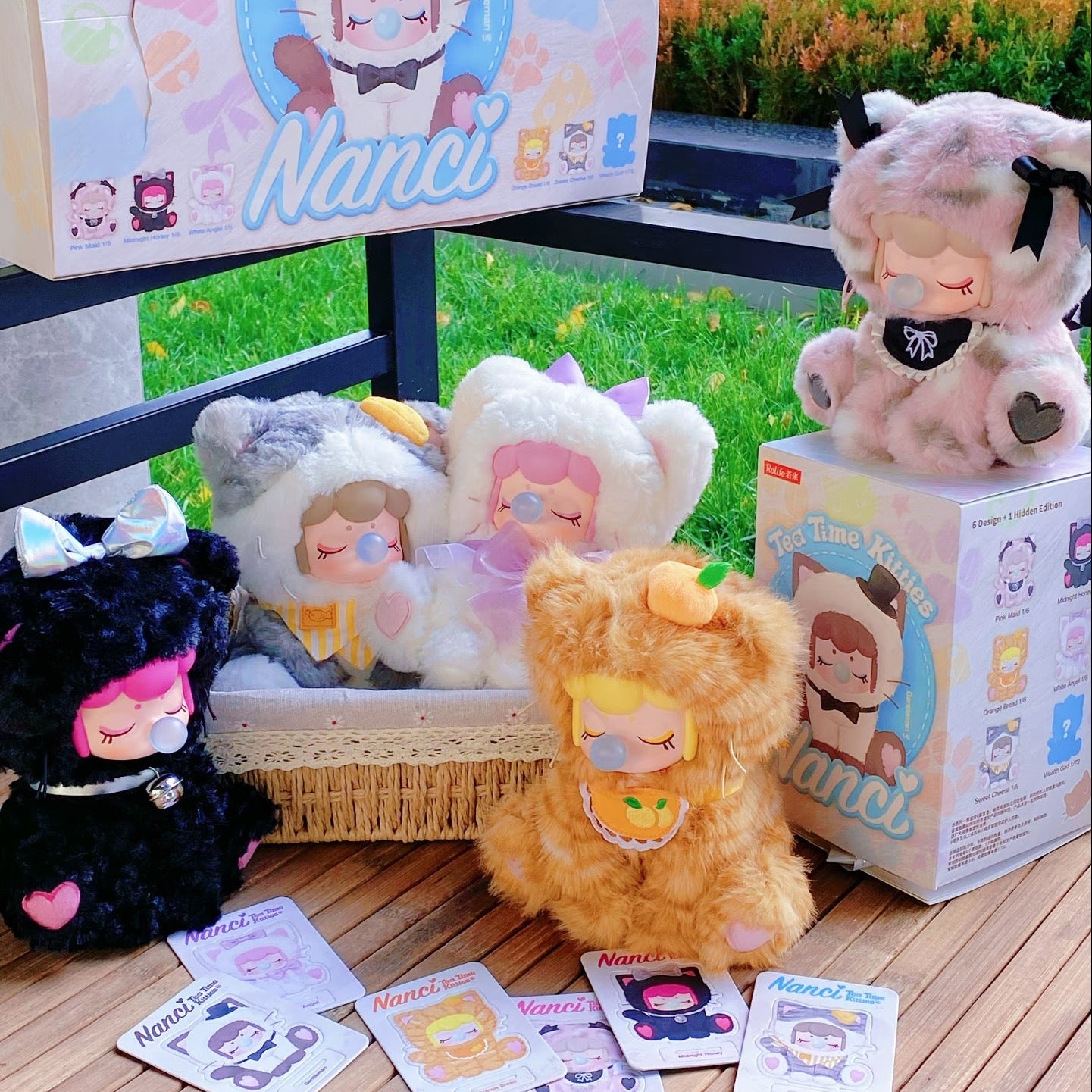 Nanci Tea Time Kitties Plush Blind Box