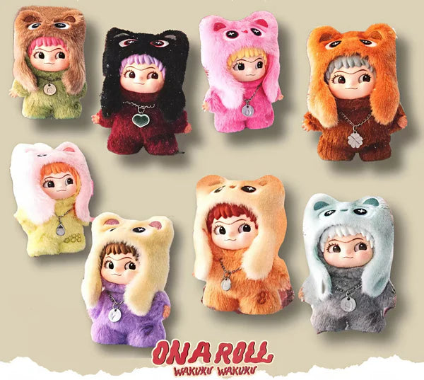 Wakuku On a Roll Plush Series toy surprise box Dolls
