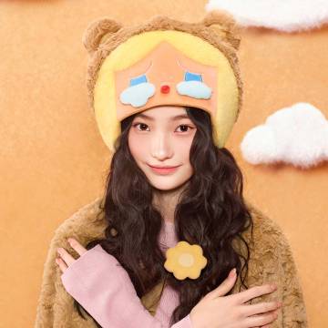 POP BEAN Fluffy & Cozy Series-CRYBABY Multi-functional Blanket