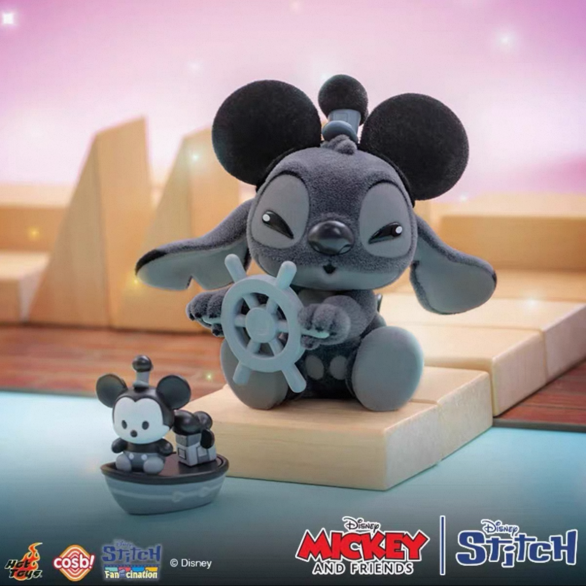 Micky & Friends Stitch Cosbi Collection Blind Box