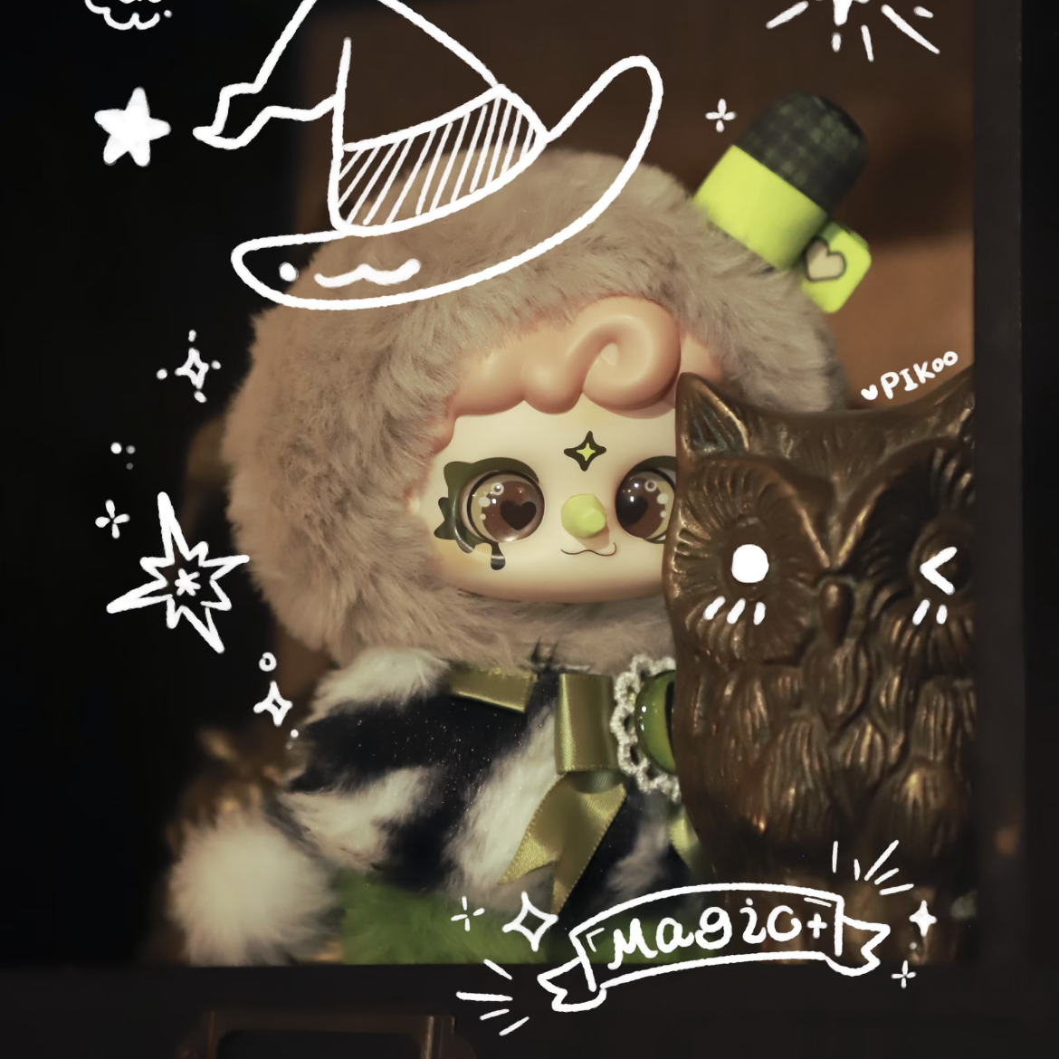 PIKOO PUPU Rock Squad Series Plush Blind Box