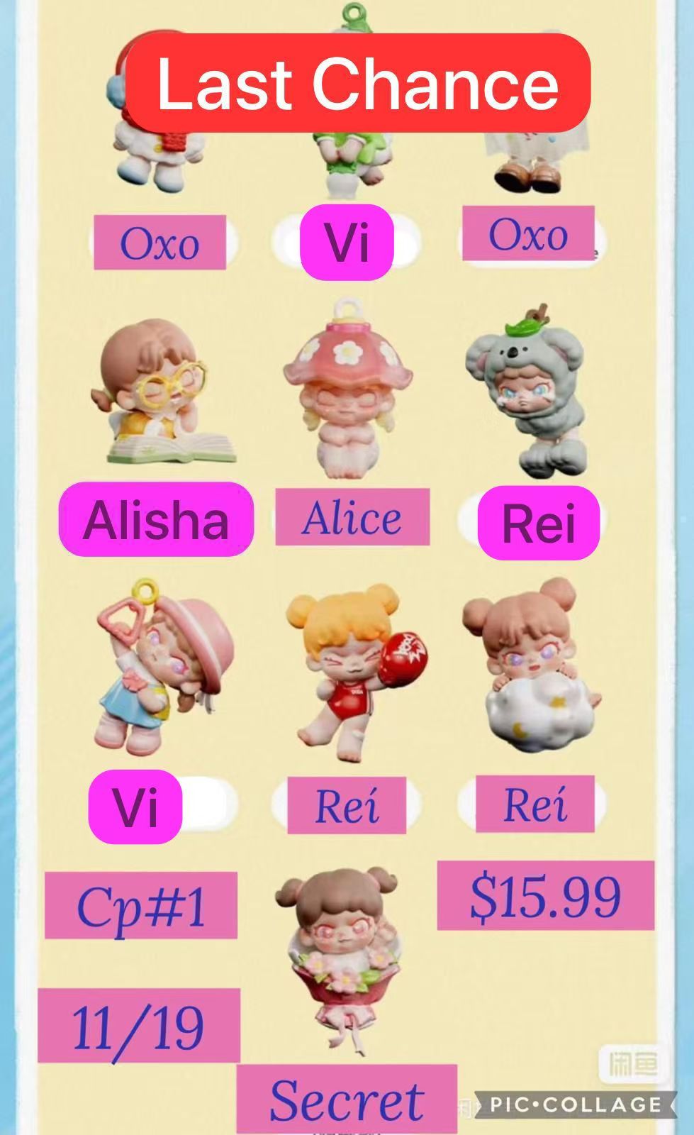 Baby Dora Tiny Time Series Blind Box