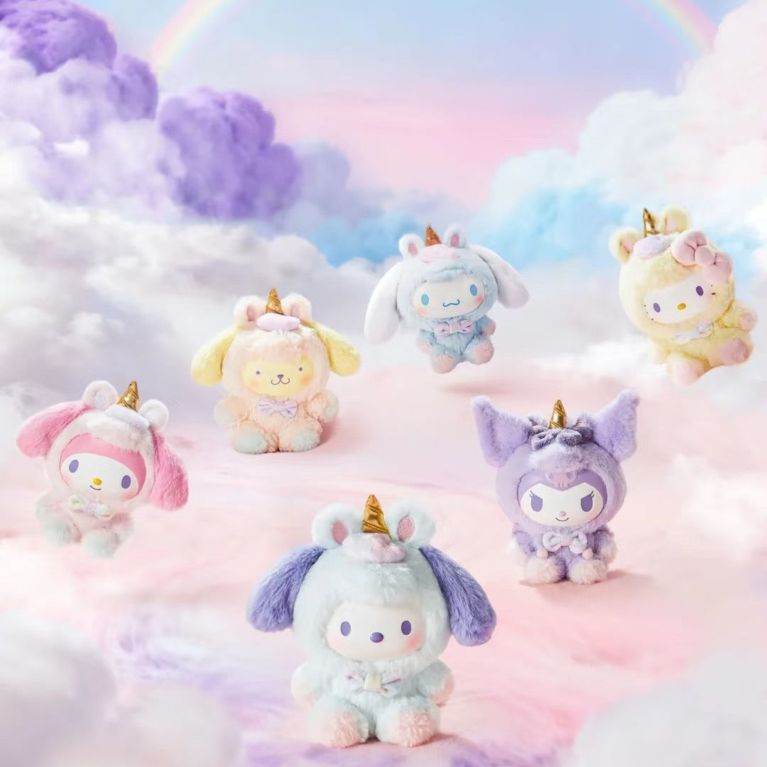 Sanrio characters Dreamy Unicorn Series Vinyl  Plush Blind Box