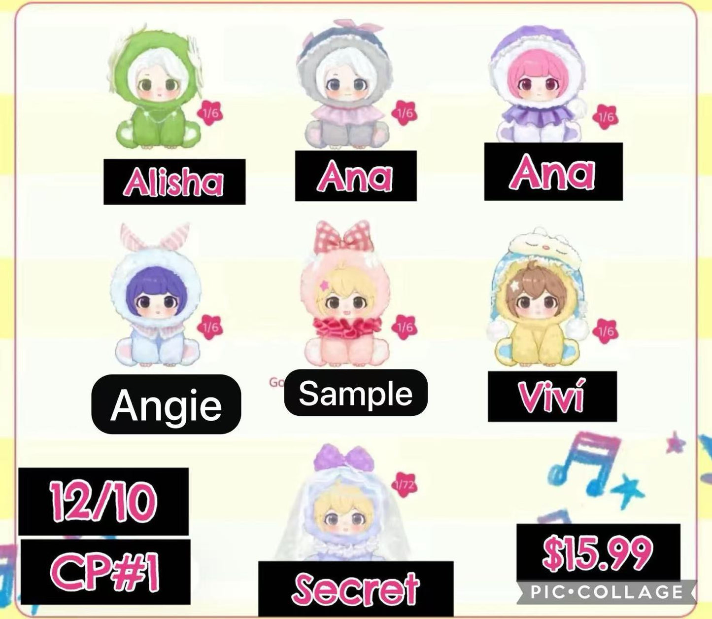 Vivistar's Daily Life Series Vinyl Plush Doll