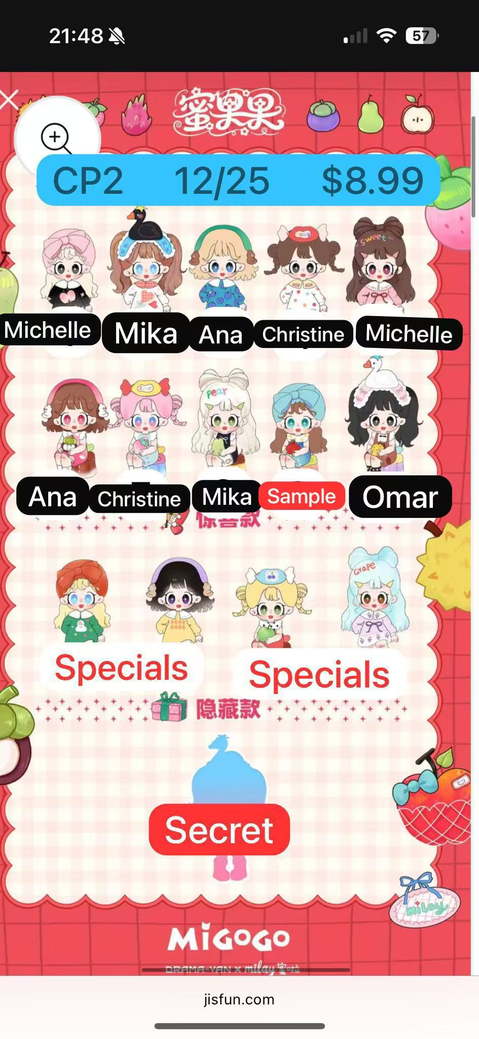 Milay Migogo Series Blind Box