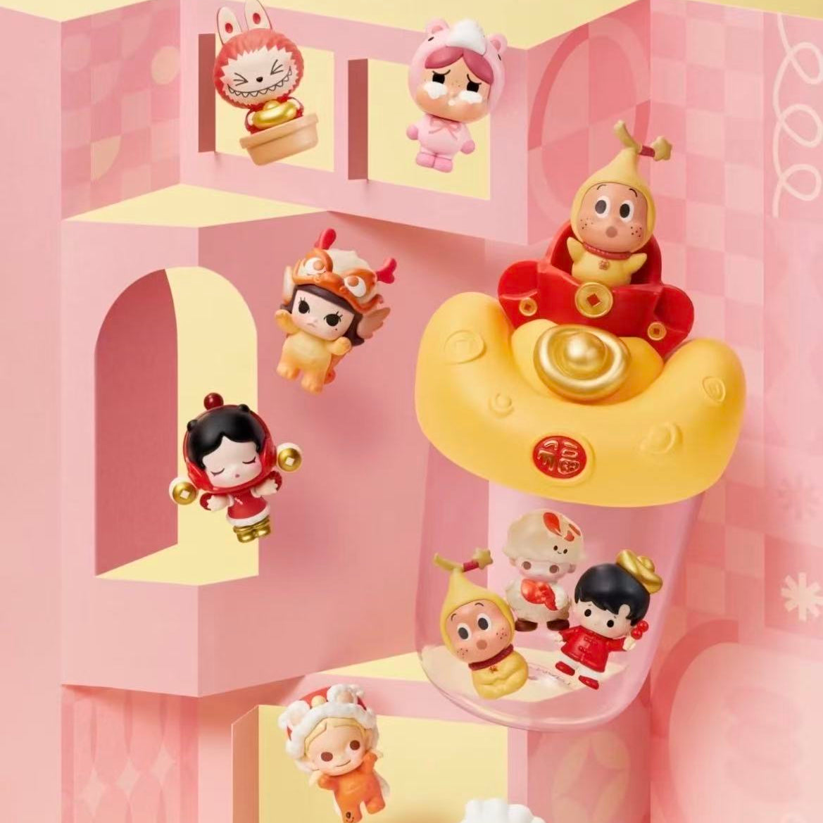 Pop Bean "Horse & Blessings" Series Mini Bean