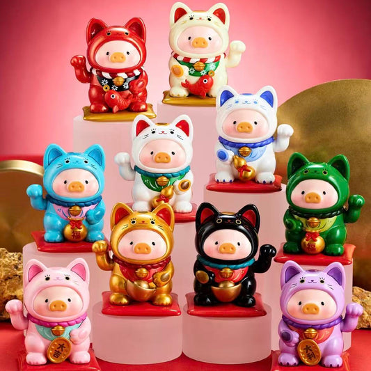 Lulu Pig Fortune Cat Series Blind Box