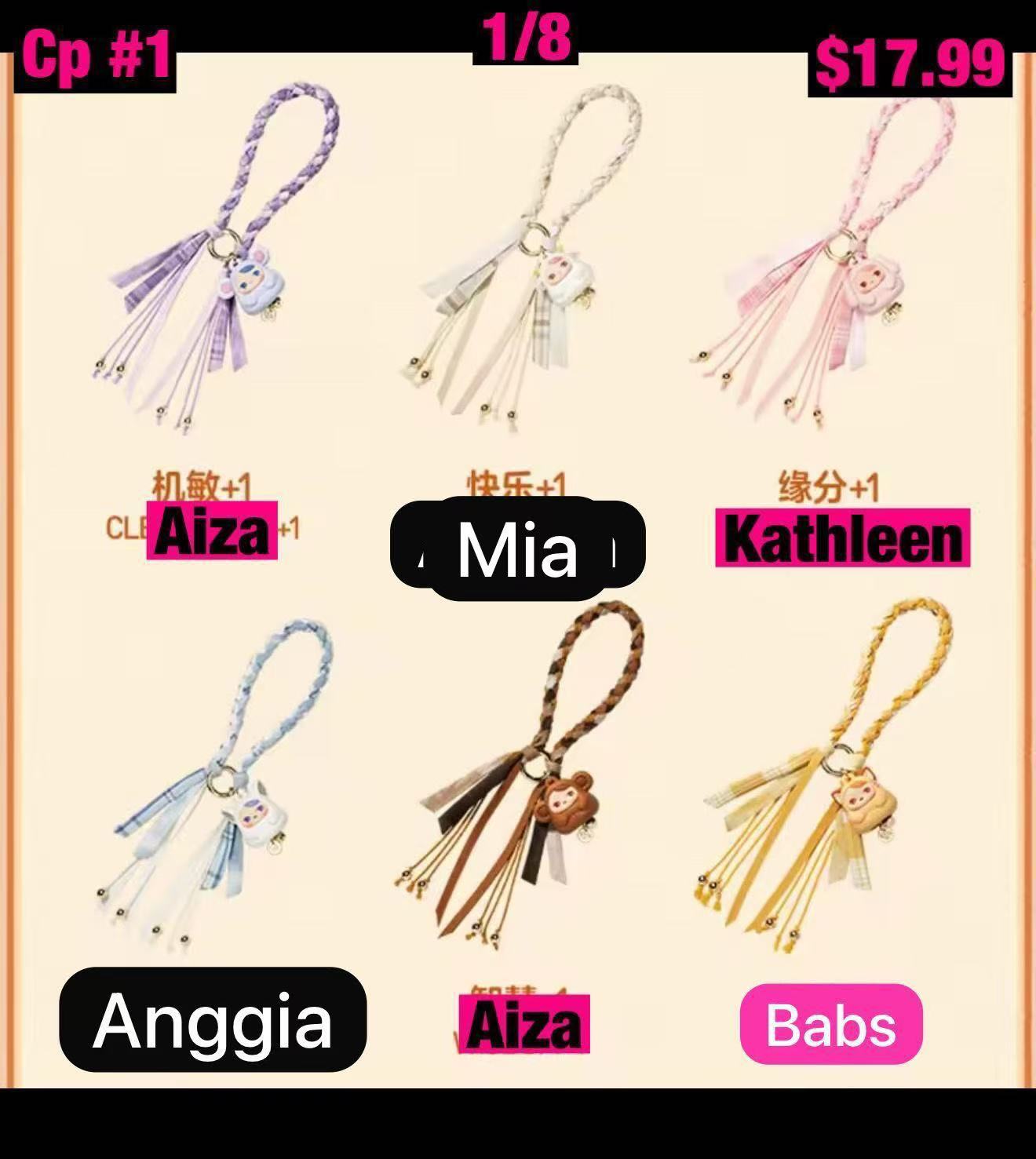 PUCKY Tap Tap Babies Chain Series Blind Box