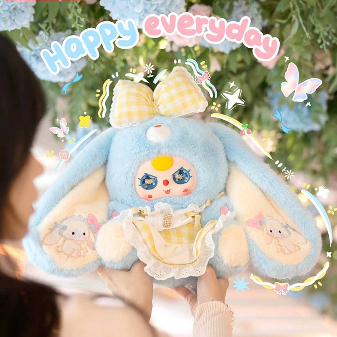 Baby Three - 400% Lily Rabbit Town Generation 5 Plush Series Blind Box