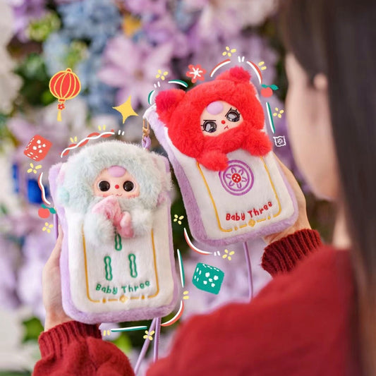 Baby Three Mahjong Mobile-Phone Pouch Bag