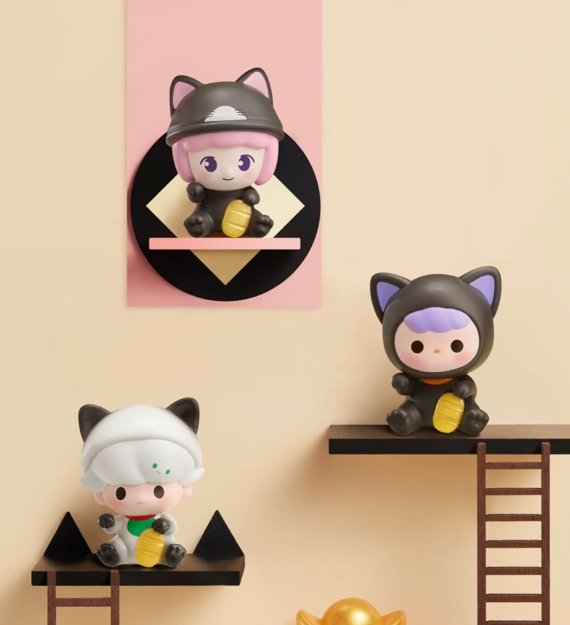 POP BEAN Fortune Cat Collection Mini Bean